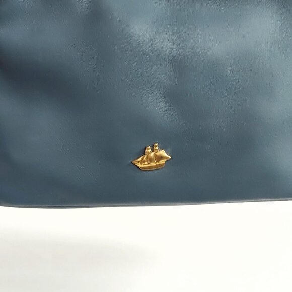 Brahmin Blue Crossbody Bag - Picture 10 of 13